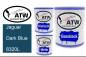 Preview: Jaguar, Dark Blue, 8320L: 1L Lackdose + 1L Klarlack + 500ml Härter - Set, von ATW Autoteile West.